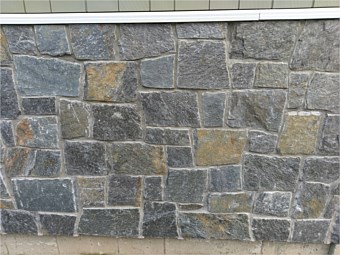 Quimby mountain mica sq rct - foundation wall